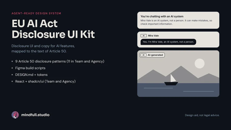 EU AI Act Disclosure UI Kit thumbnail
